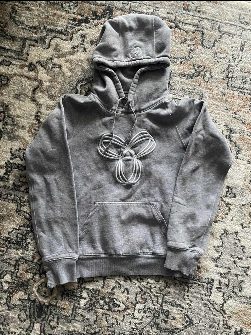 Gray TNA Hoodie